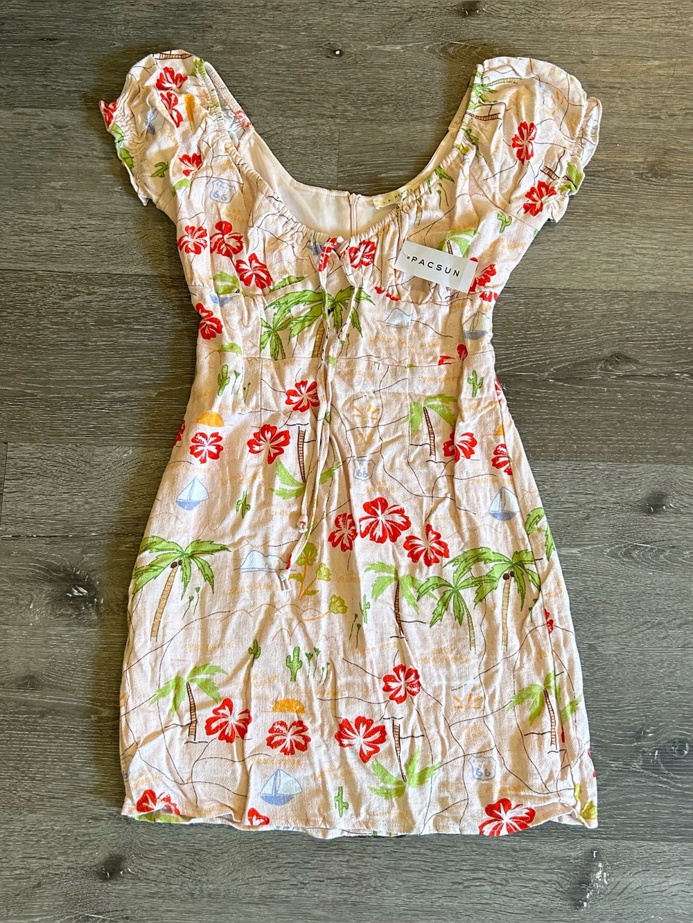 NWT Small Pacsun Floral Mini Dress